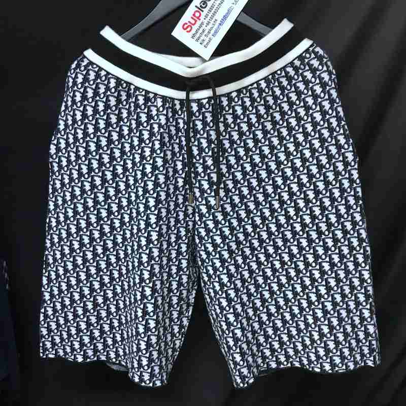 Dior shorts with silk twill twill printing