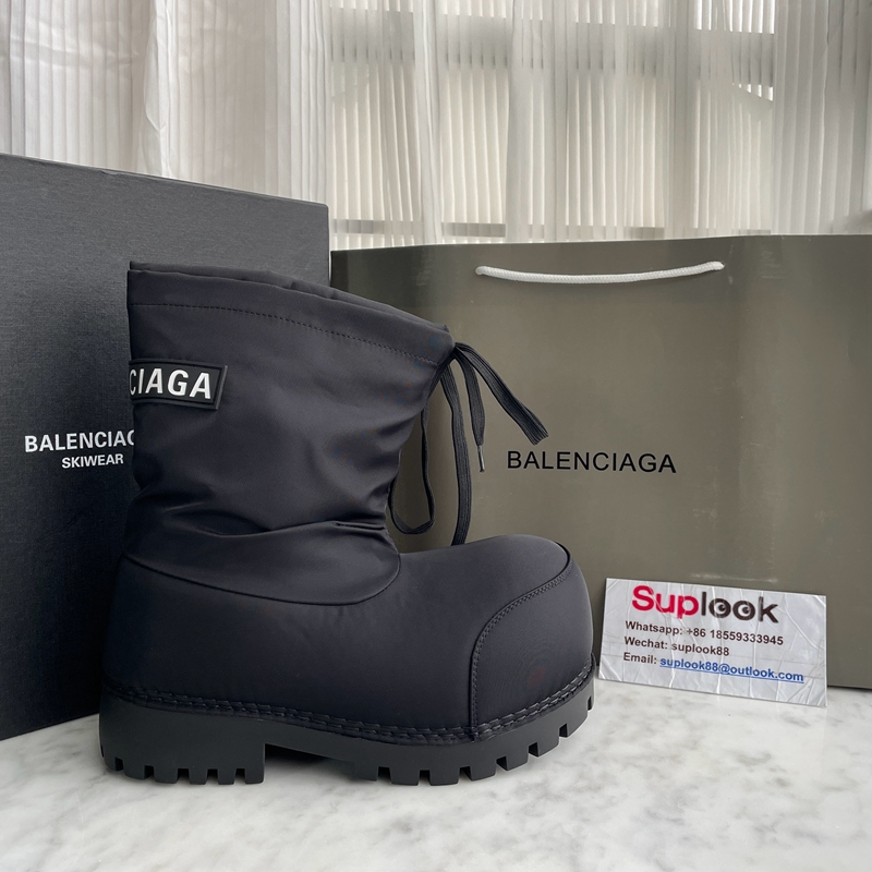Balenciaga Alaska Low Boot Black (4)