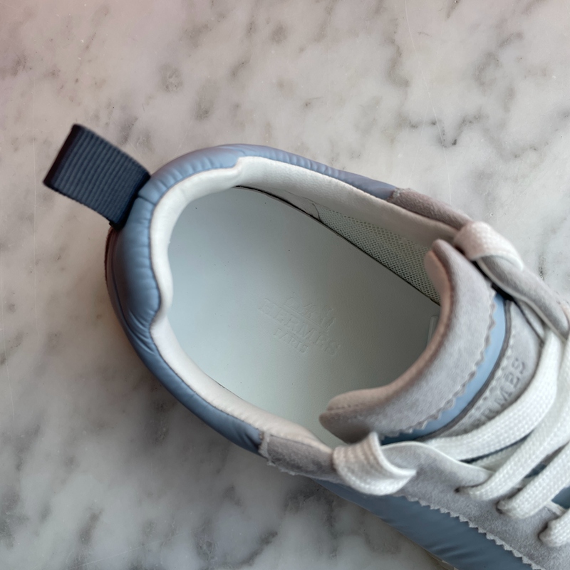 Hermès Bouncing Sneaker Gris Nuage (12)