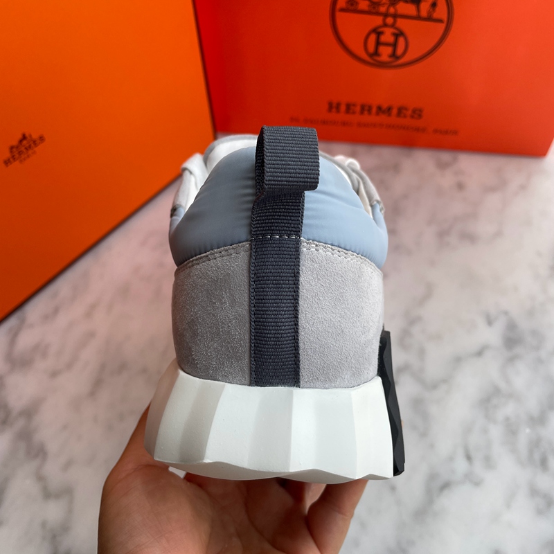 Hermès Bouncing Sneaker Gris Nuage (14)