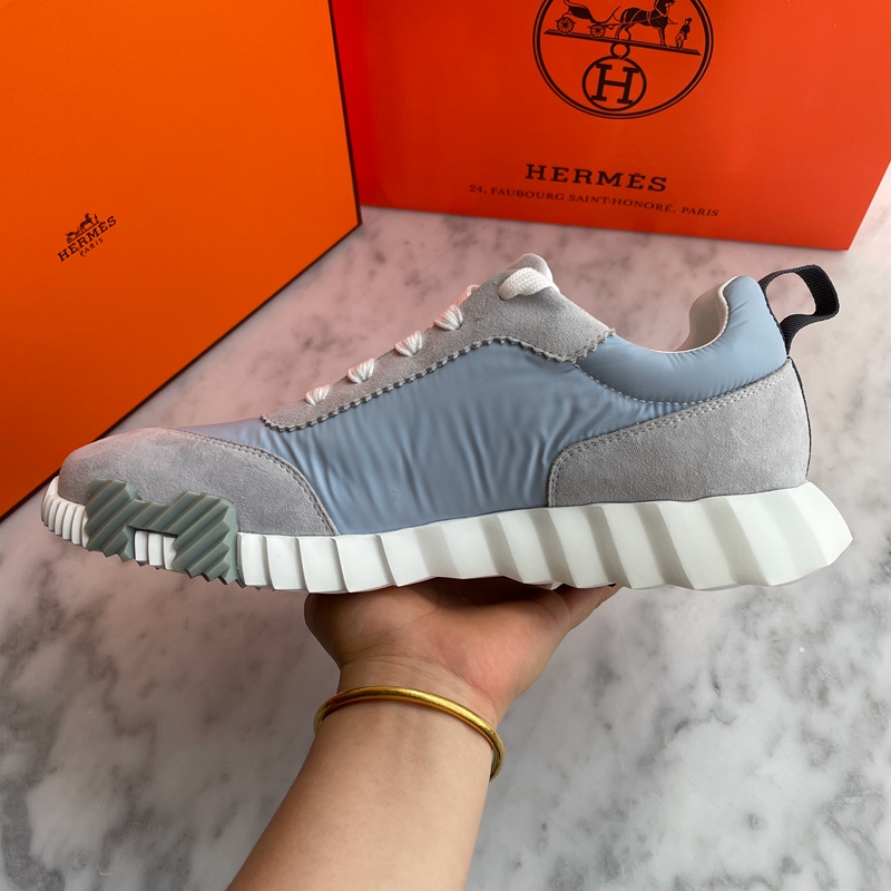 Hermès Bouncing Sneaker Gris Nuage (15)