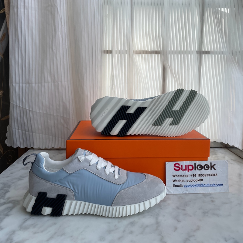 Hermès Bouncing Sneaker Gris Nuage (18)