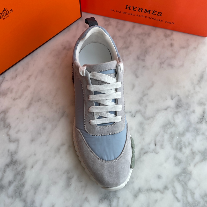 Hermès Bouncing Sneaker Gris Nuage (8)