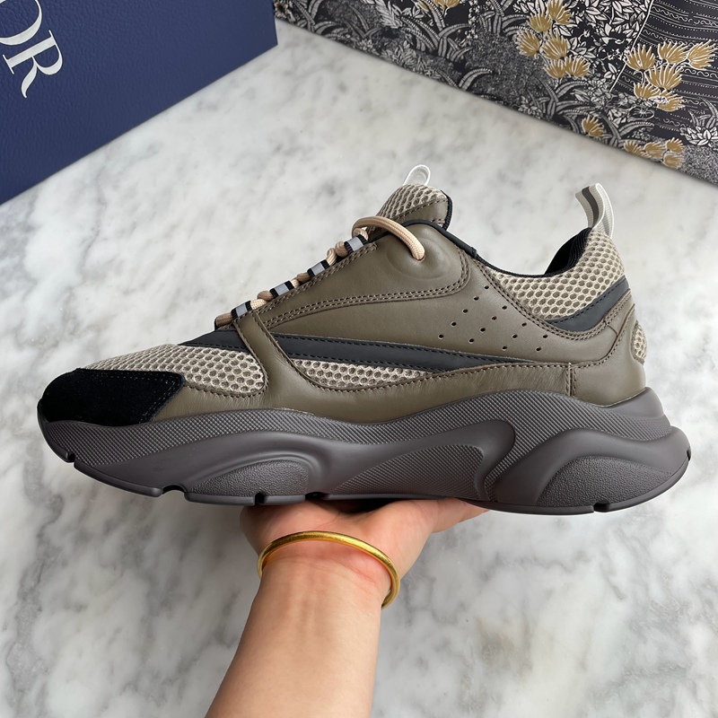 Dior B22 Khaki Black Calfskin (15)