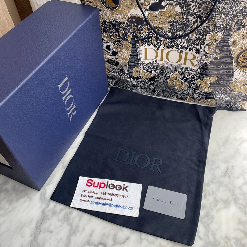 Dior B22 Khaki Black Calfskin (2)