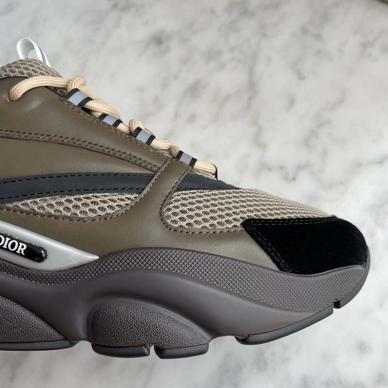 Dior B22 Khaki Black Calfskin (5)