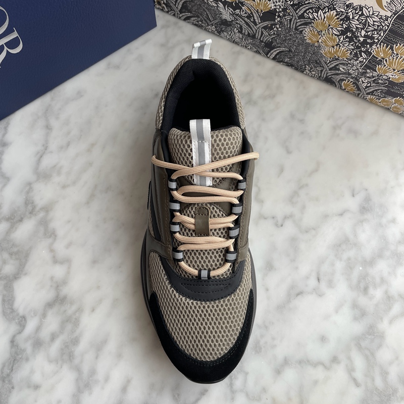 Dior B22 Khaki Black Calfskin (8)