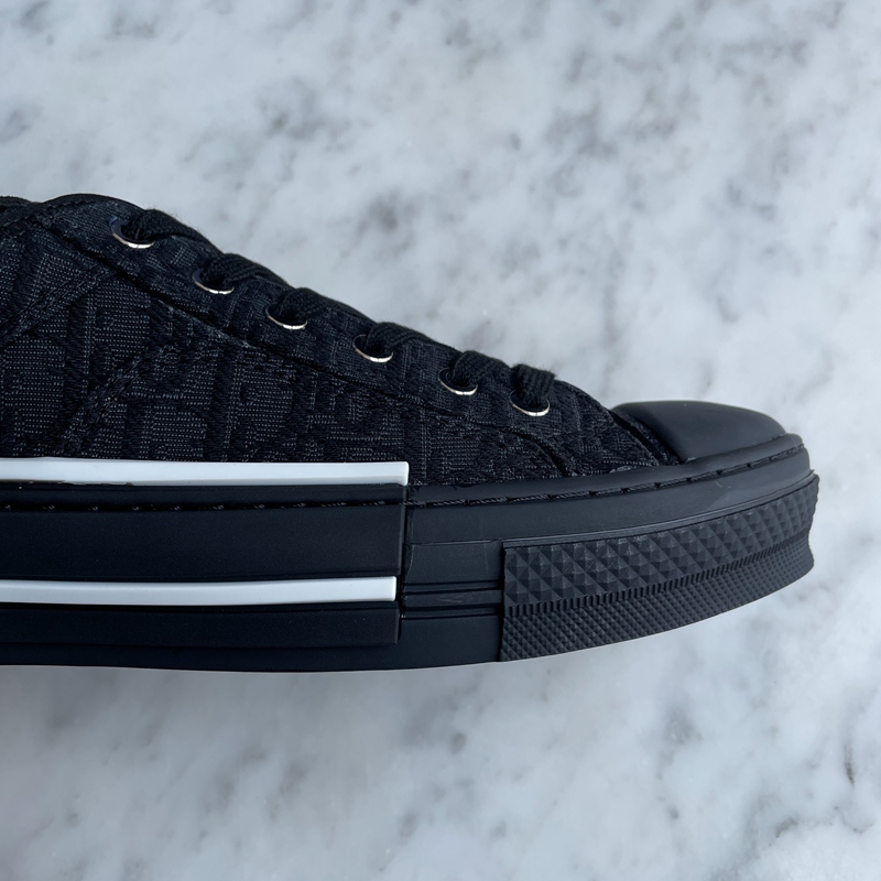 Dior B23 League Low Top Sneaker Black Dior Oblique Jacquard (5)
