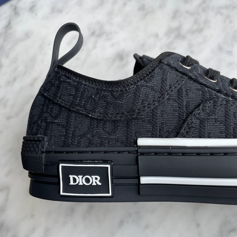 Dior B23 League Low Top Sneaker Black Dior Oblique Jacquard (6)