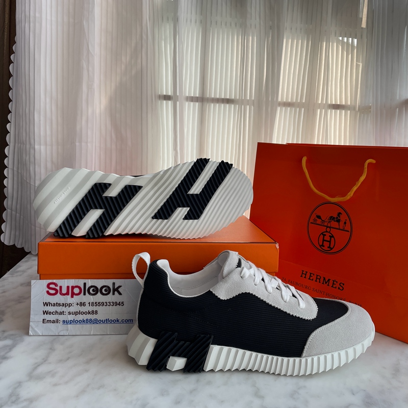 Hermes Bouncing Sneaker Noir Grey (19)