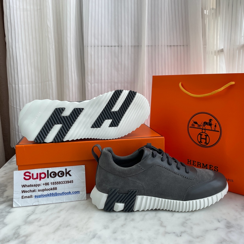 Hermès Bouncing Sneaker Gris (18)