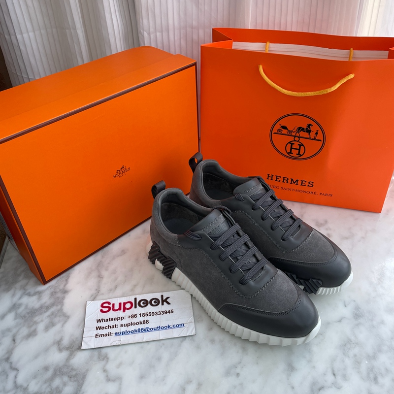 Hermès Bouncing Sneaker Gris (3)