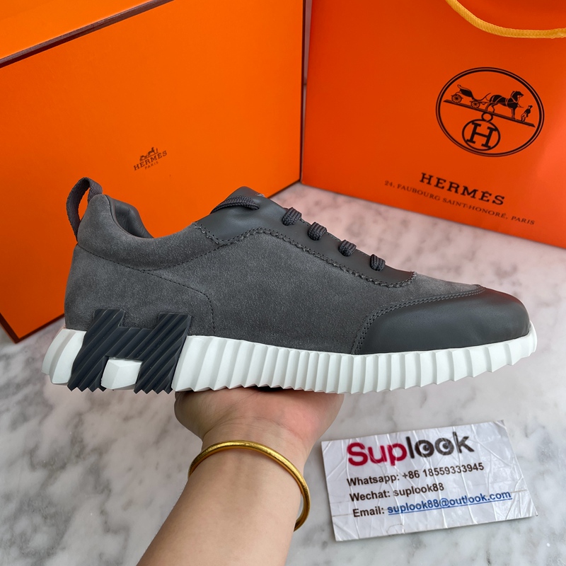 Hermès Bouncing Sneaker Gris (4)