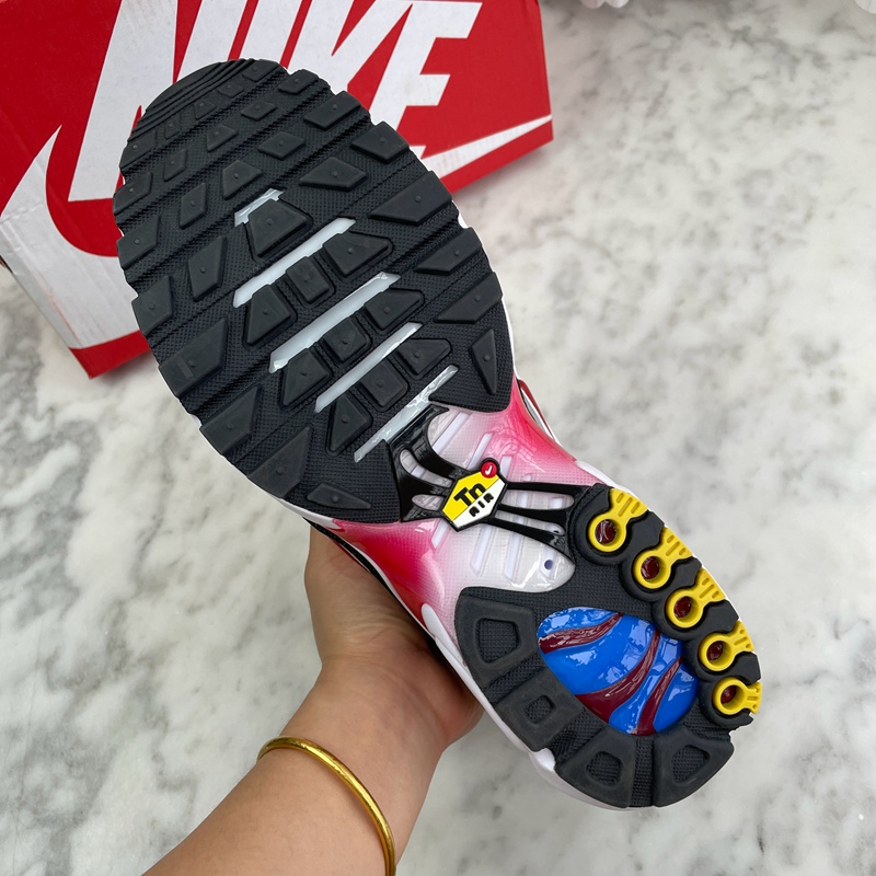Nike Air Max Plus Photon Dust Particle Grey Black Varsity Red (GS) CD0609-017 (17)