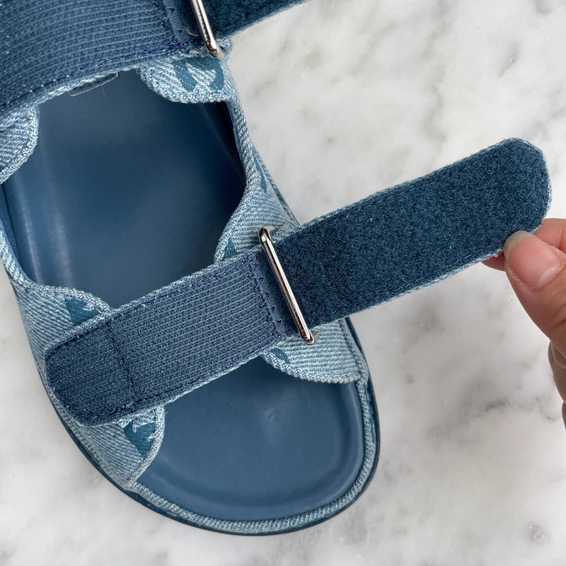 Chanel Mules Denim Blue (12)