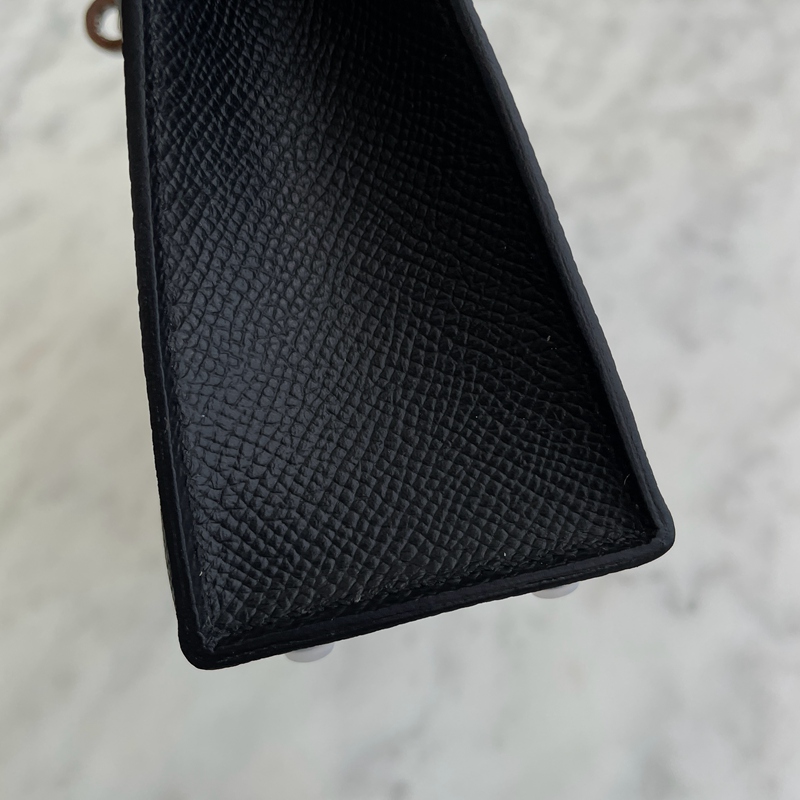 Hermes Epsom Mini Kelly Sellier 20 Blac (7)