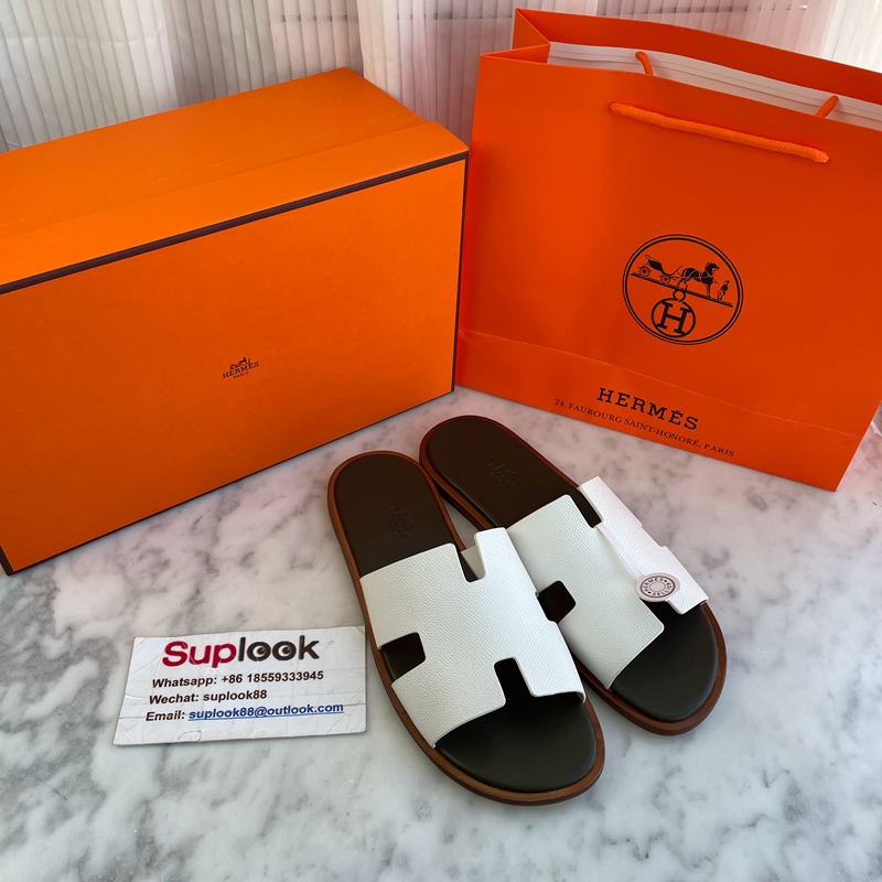 Hermes Izmir Sandal White (3)