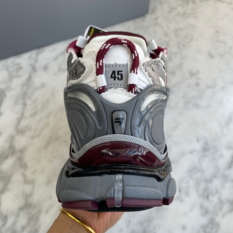 Balenciaga Runner Burgundy Grey (15)