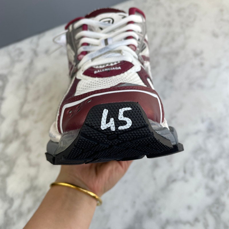 Balenciaga Runner Burgundy Grey (8)