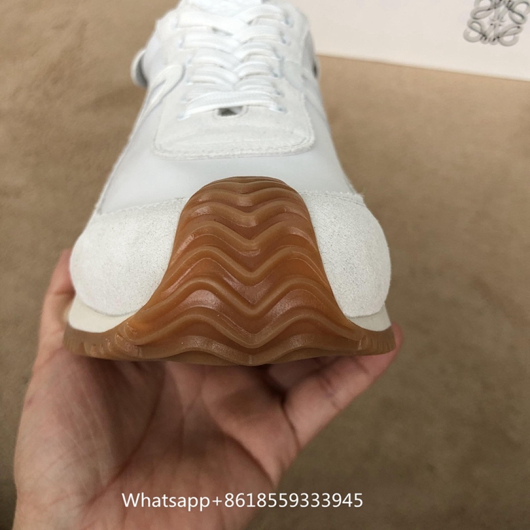 L-oewe Flow Runner Low White Light Grey Gum (18)
