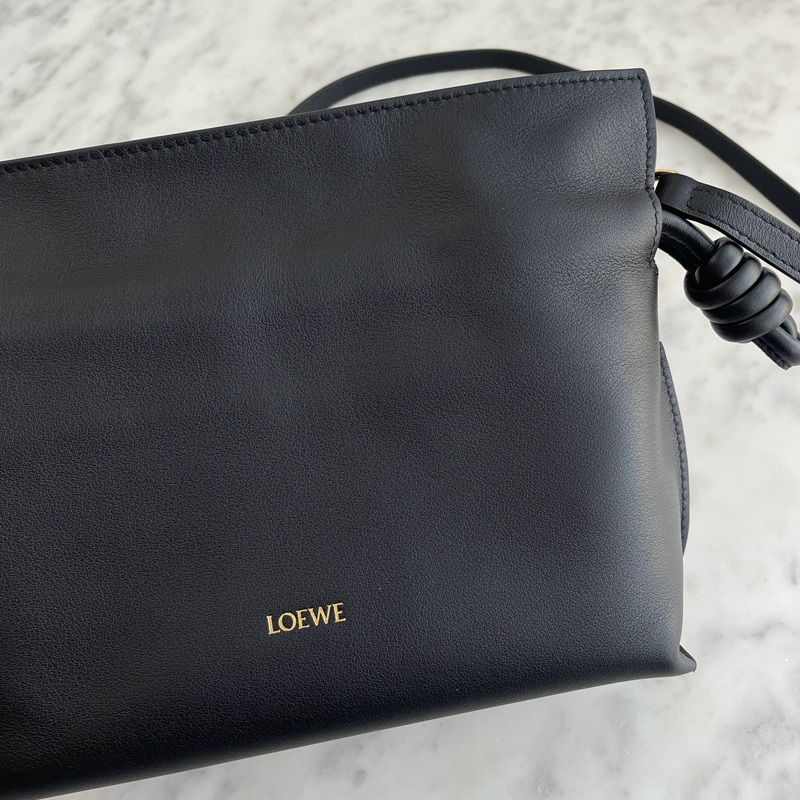 Loewe Flamenco Clutch Bag Black (5)