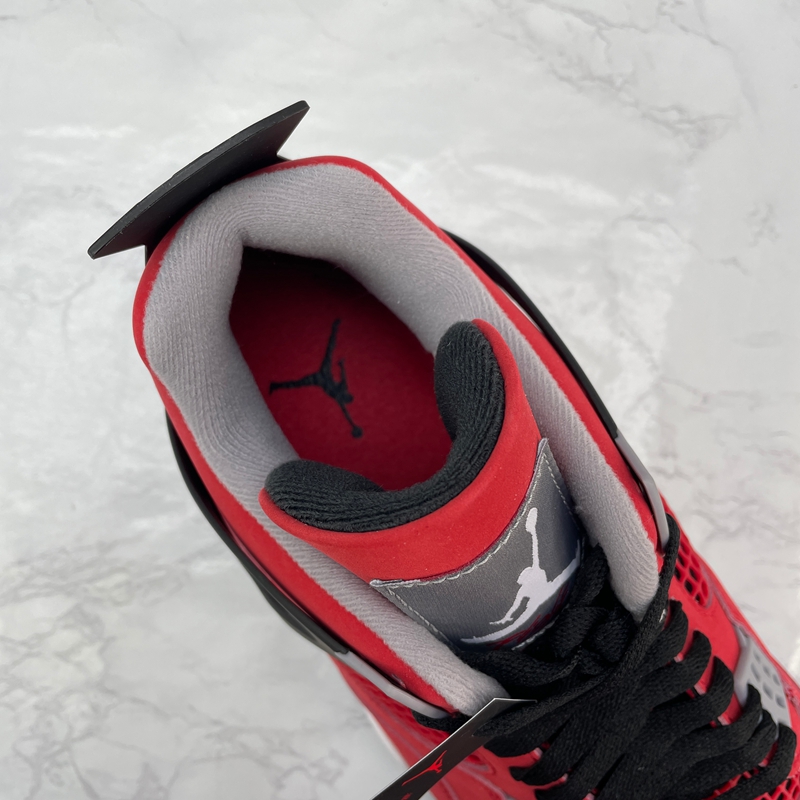 Air Jordan 4 Toro Bravo Fire Red and Black FQ8138-600 (12)