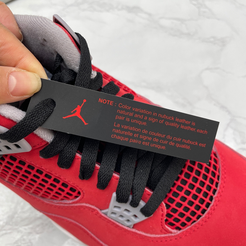 Air Jordan 4 Toro Bravo Fire Red and Black FQ8138-600 (20)