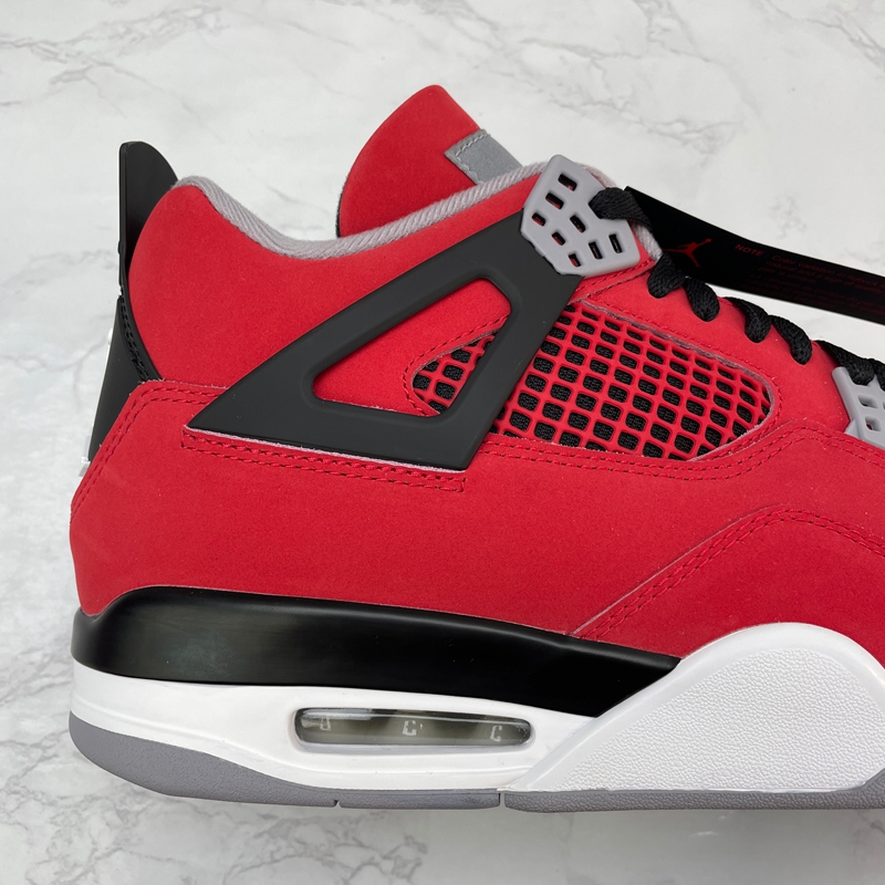 Air Jordan 4 Toro Bravo Fire Red and Black FQ8138-600 (6)