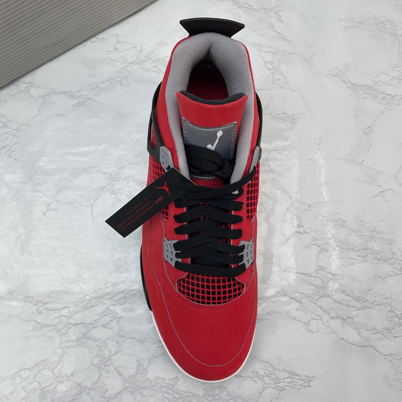 Air Jordan 4 Toro Bravo Fire Red and Black FQ8138-600 (8)