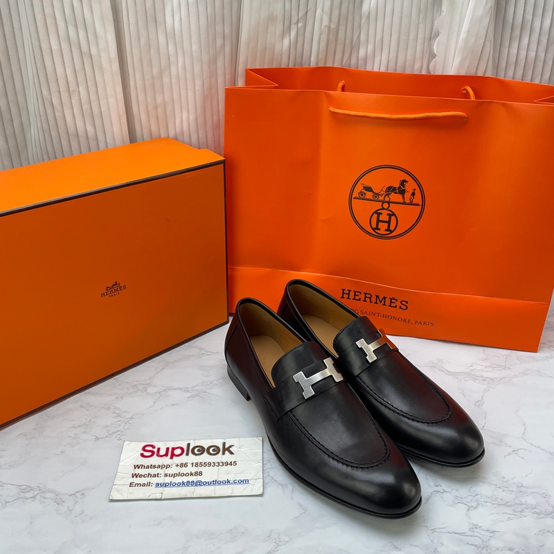 Hermès Paris Loafer Noir (3)