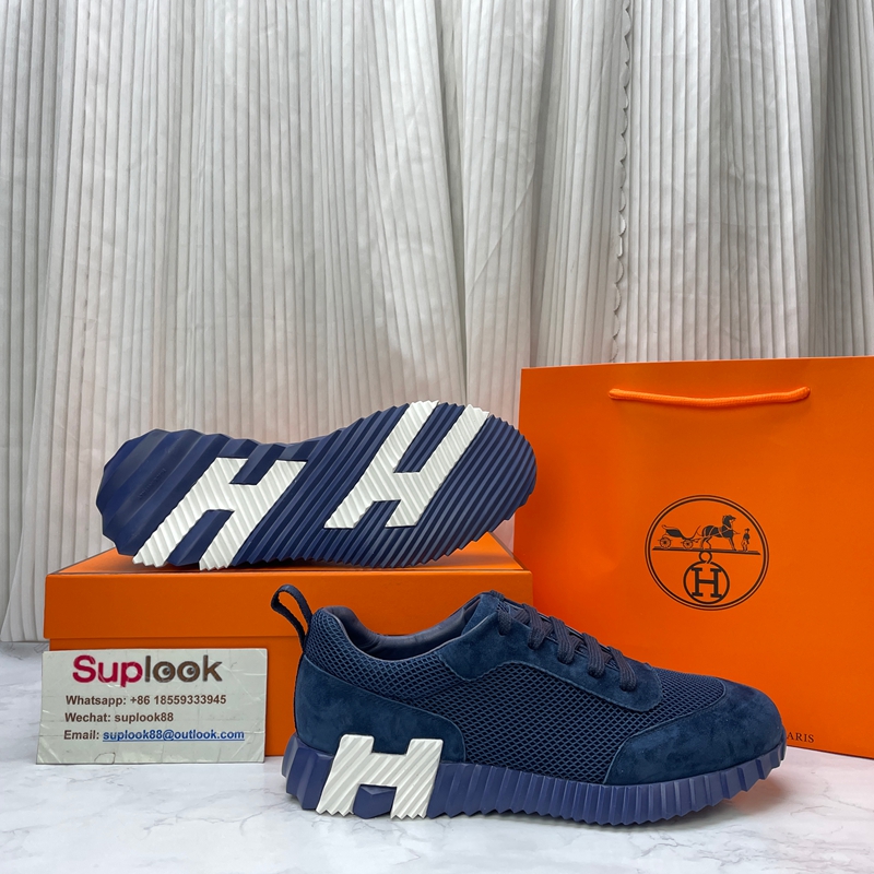 Hermès Bouncing Sneaker Blue (3)