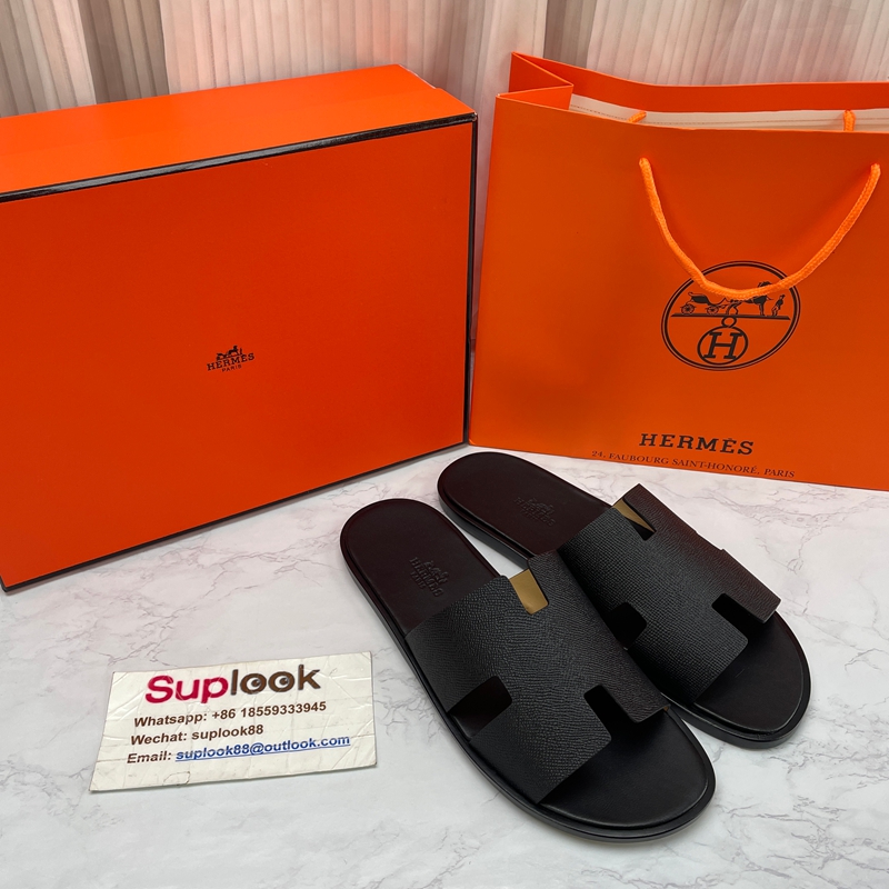 Hermès Izmir Sandal Noir (3)