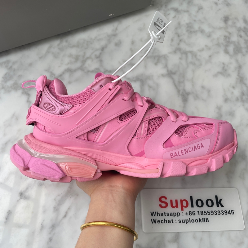 Balenciaga LED Track Trainer Pink (5)