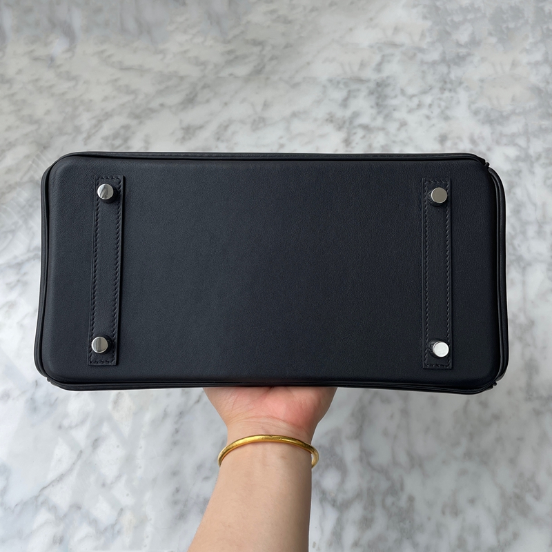 Hermès Pre-Owned Birkin 25 Handbag Black (10)
