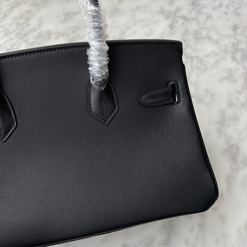 Hermès Pre-Owned Birkin 25 Handbag Black (7)