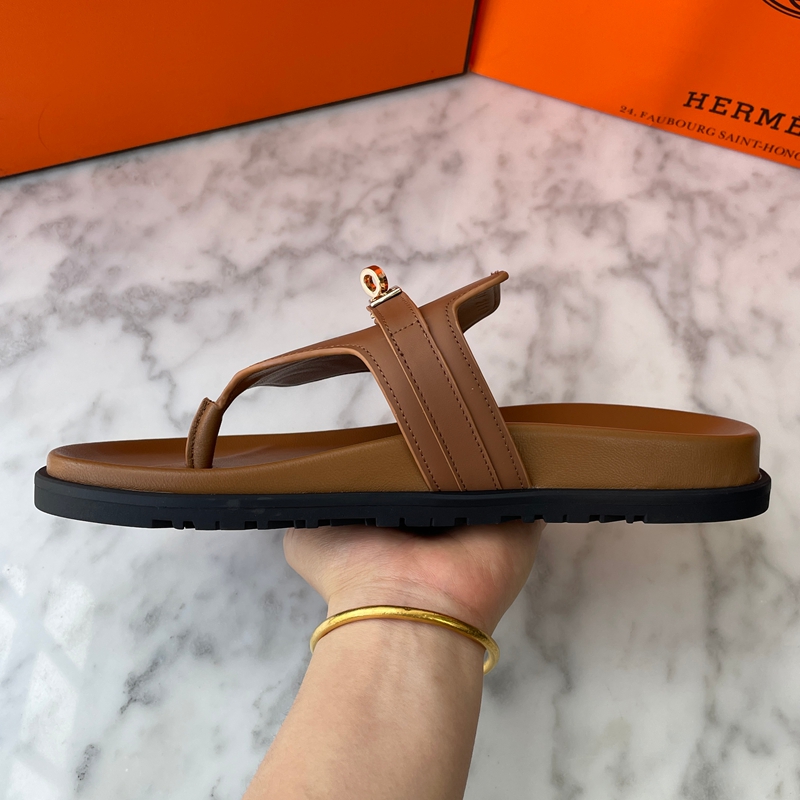 Hermès Sandalias Empire Naturel (14)