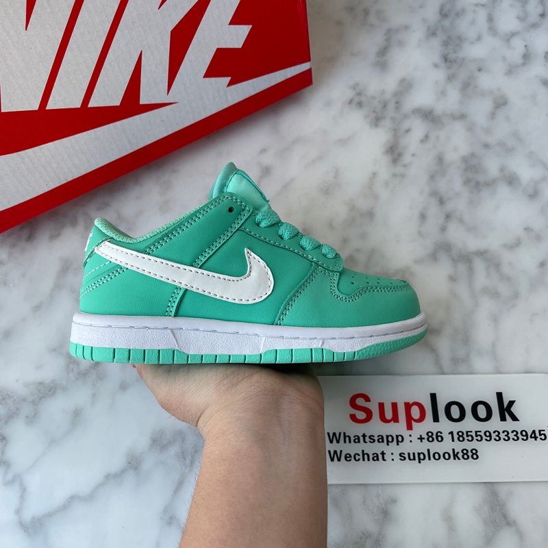 Nike Dunk Low Toddler Bright Mint White DH9765-302 (4)